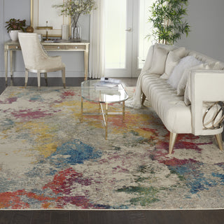 Celestial CES12 Ivory/Multicolor Area Rug by Nourison