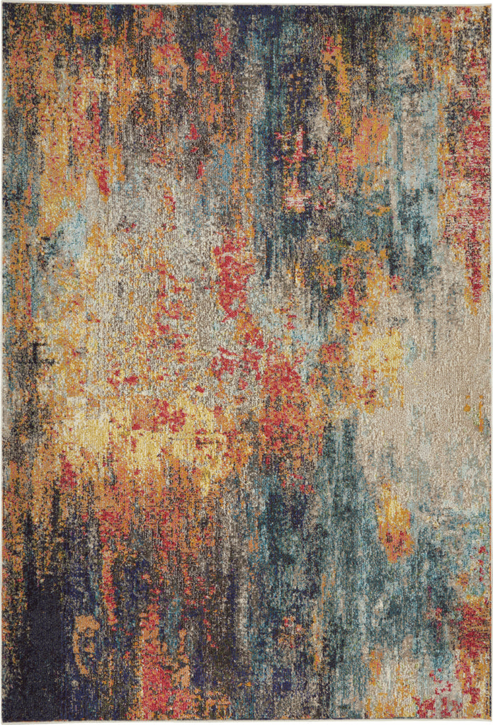 Nourison Celestial CES15 Multicolor Area Rug Main Image