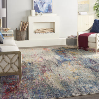 Nourison Celestial CES16 Multicolor Area Rug Room Scene Featured