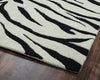 Rizzy Craft CF0783 Off White Area Rug Corner Shot