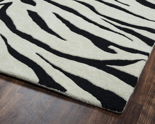 Rizzy Craft CF0783 Off White Area Rug Corner Shot