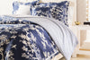 Surya The Crane CFB-2000 Blue Bedding by Florence Broadhurst Twin Duvet Set