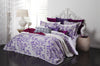 Surya The Crane CFB-2001 Purple Bedding by Florence Broadhurst Twin Duvet Set