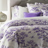 Surya The Crane CFB-2001 Purple Bedding by Florence Broadhurst 