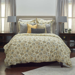 Rizzy BC4222 Madame Fleur Tan Bedding by Laura Fair main image