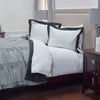 Rizzy BT1282 Houndstooth Black Bedding Lifestyle Image