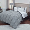Rizzy BT1282 Houndstooth Black Bedding Lifestyle Image
