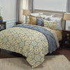 Rizzy BT1330 Tradewinds Yellow Bedding Lifestyle Image