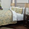 Rizzy BT1330 Tradewinds Yellow Bedding Lifestyle Image