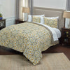 Rizzy BT1330 Tradewinds Yellow Bedding Lifestyle Image