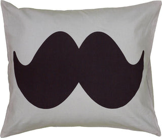 Rizzy BT1404 Le Moustache Gray Bedding Lifestyle Image