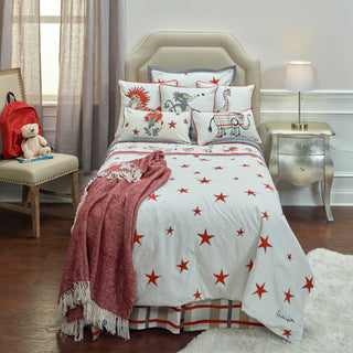 Rizzy BT1489 Punk Rock Animal Stars White Bedding main image