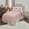 Rizzy BT1490 Punk Rock Animal Plaid White Bedding Lifestyle Image