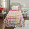 Rizzy BT1490 Punk Rock Animal Plaid White Bedding Lifestyle Image