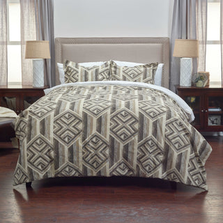 Rizzy BT1977 Tacton Spur Gray Bedding Lifestyle Image