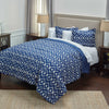 Rizzy BT3002 Kalaloo Indigo Natural Bedding Lifestyle Image Feature