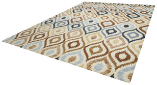 Rizzy Carrington CG4800 Ivory Area Rug Angle Shot