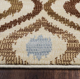 Rizzy Carrington CG4800 Ivory Area Rug Close Shot