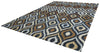 Rizzy Carrington CG4801 Black Area Rug Angle Shot