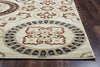 Rizzy Carrington CG4802 Ivory Area Rug Edge Shot
