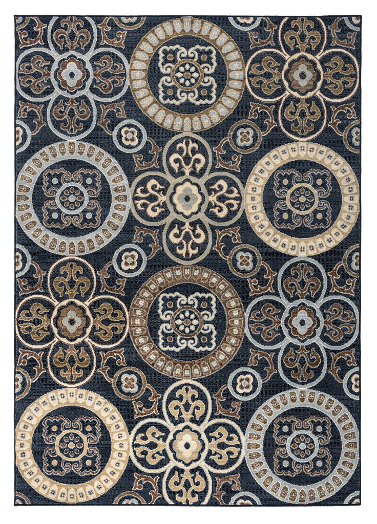 Rizzy Carrington CG4803 Black Area Rug