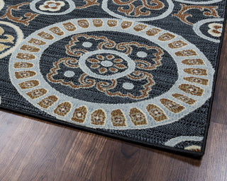 Rizzy Carrington CG4803 Area Rug Corner Shot Feature