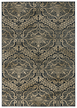 Rizzy Carrington CG4829 Black Area Rug