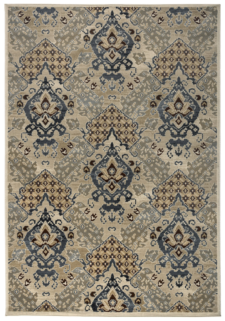 Rizzy Carrington CG4832 Ivory/Khaki Area Rug