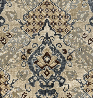 Rizzy Carrington CG4832 Ivory/Khaki Area Rug Detail Shot