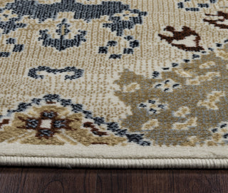 Rizzy Carrington CG4832 Ivory/Khaki Area Rug Close Shot