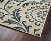 Rizzy Carrington CG4838 Ivory Area Rug Corner Shot