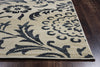 Rizzy Carrington CG4838 Ivory Area Rug Edge Shot