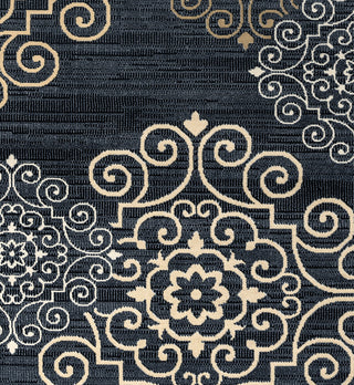 Rizzy Carrington CG4846 Blue Area Rug Detail Shot
