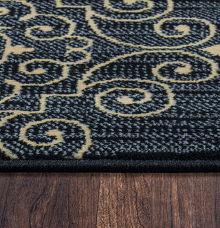 Rizzy Carrington CG4846 Blue Area Rug Close Shot