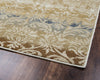 Rizzy Carrington CG4848 Ivory/Khaki Area Rug Corner Shot