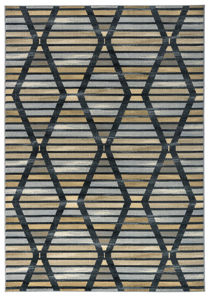 Rizzy Carrington CG4850 Black Area Rug
