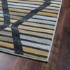 Rizzy Carrington CG4850 Black Area Rug Corner Shot