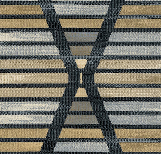 Rizzy Carrington CG4850 Black Area Rug Detail Shot