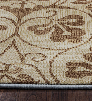 Rizzy Carrington CG4852 Ivory/Camel Area Rug Close Shot