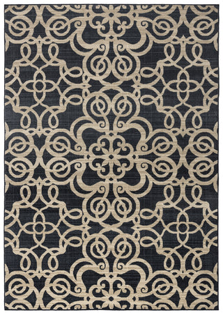 Rizzy Carrington CG4853 Black Area Rug