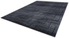 Rizzy Carrington CG5514 Black Area Rug Angle Shot
