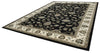 Rizzy Chateau CH4218 Black Area Rug Angle Shot