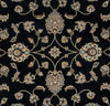 Rizzy Chateau CH4218 Black Area Rug Detail Shot
