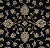 Rizzy Chateau CH4218 Black Area Rug Detail Shot