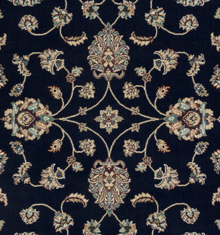 Rizzy Chateau CH4219 Black Area Rug Detail Shot