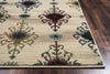 Rizzy Chateau CH4251 Ivory/Khaki Area Rug Edge Shot