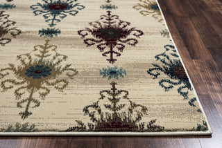 Rizzy Chateau CH4251 Ivory/Khaki Area Rug Edge Shot