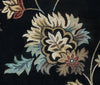 Rizzy Chateau CH4331 Black Area Rug Detail Shot