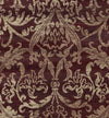 Rizzy Chateau CH4436 Burgundy Area Rug Detail Shot