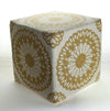 Momeni Chainstitch Pillows Ottomans CSO-8 Mustard Main